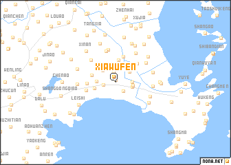 map of Xiawufen