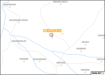 map of Xiawuhao