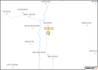 map of Xiaxi