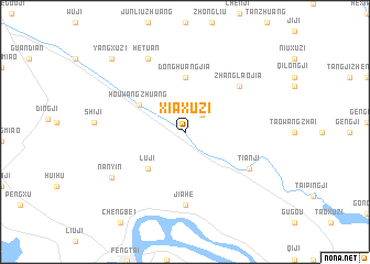 map of Xiaxuzi
