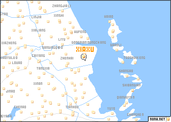 map of Xiaxu