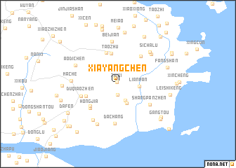map of Xiayangchen