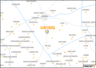 map of Xiayang