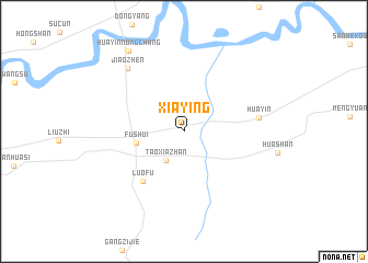 map of Xiaying