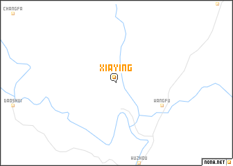 map of Xiaying