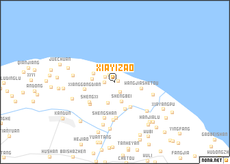 map of Xiayizao