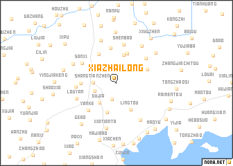 map of Xiazhailong