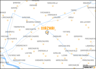 map of Xiazhai
