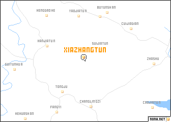 map of Xiazhangtun