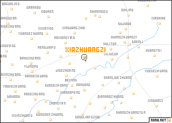 map of Xiazhuangzi