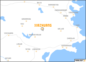 map of Xiazhuang