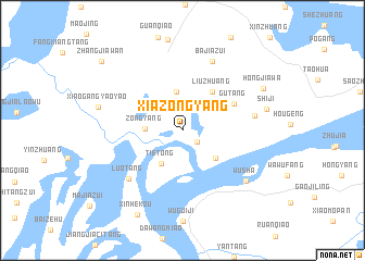 map of Xiazongyang