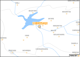 map of Xibaoshui