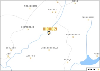 map of Xibaozi