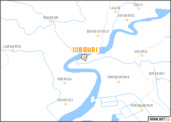 map of Xibawai