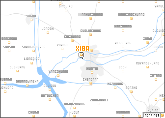 map of Xiba