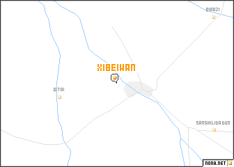 map of Xibeiwan