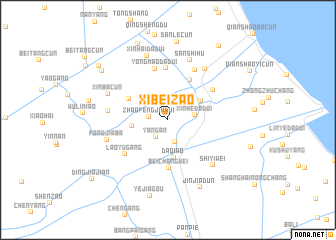 map of Xibeizao