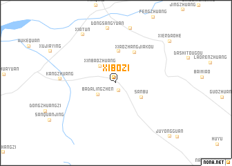 map of Xibozi