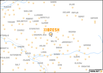 map of Xibresh