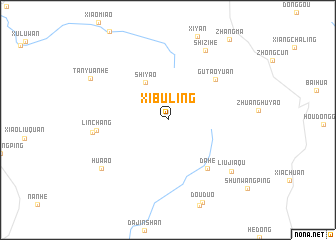 map of Xibuling