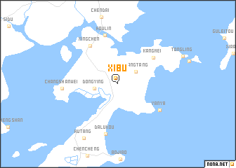 map of Xibu