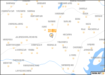 map of Xibu