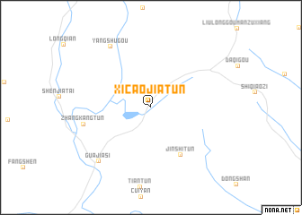 map of Xicaojiatun