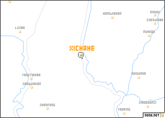 map of Xichahe