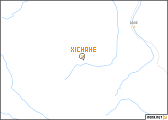 map of Xichahe