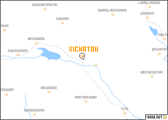 map of Xichatou