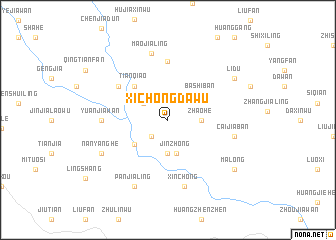 map of Xichongdawu