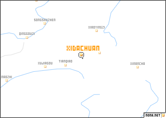 map of Xidachuan