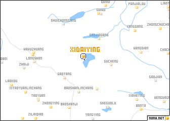 map of Xidaiying