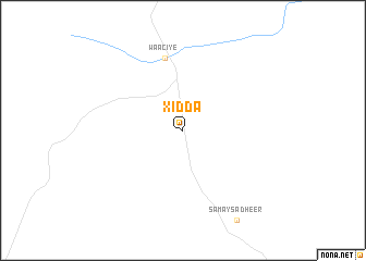map of Xidda