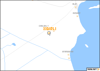 map of Xıdırlı