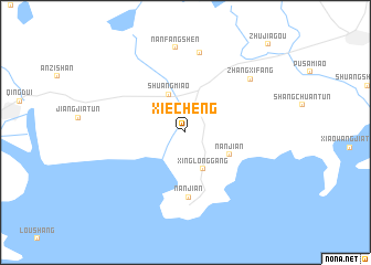 map of Xiecheng