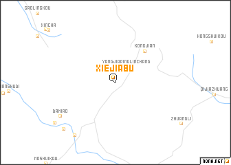 map of Xiejiabu