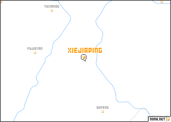 map of Xiejiaping
