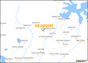 map of Xiejiashan