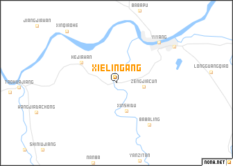 map of Xielingang