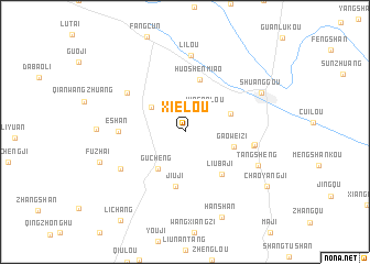 map of Xielou