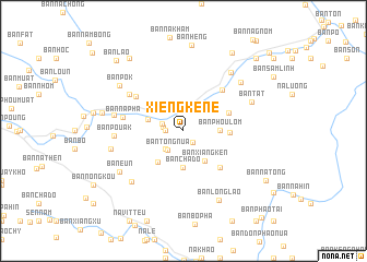 map of Xieng Kène