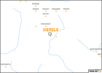 map of Xieng Le