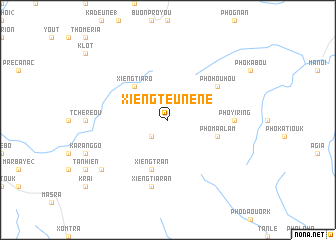 map of Xieng Teunene