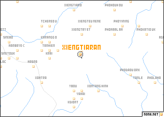 map of Xieng Tiaran