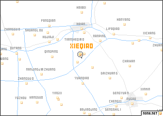 map of Xieqiao