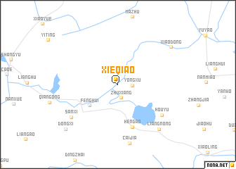 map of Xieqiao