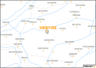 map of Xieqiying