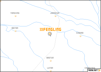 map of Xifengling